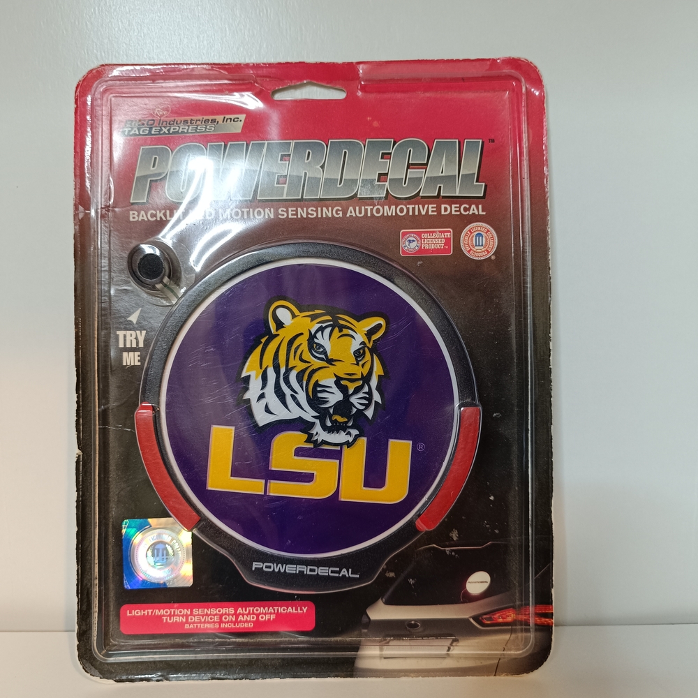 New LSU Tigers Louisiana State University Car Powerdecal Football Automotive Dad